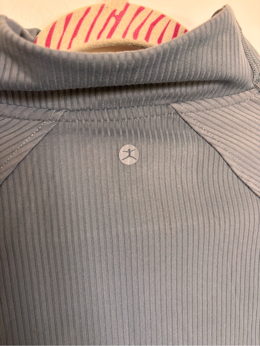 Danskin Light Gray Blue Zip-Up Athletic Jacket - Picture 5 of 5